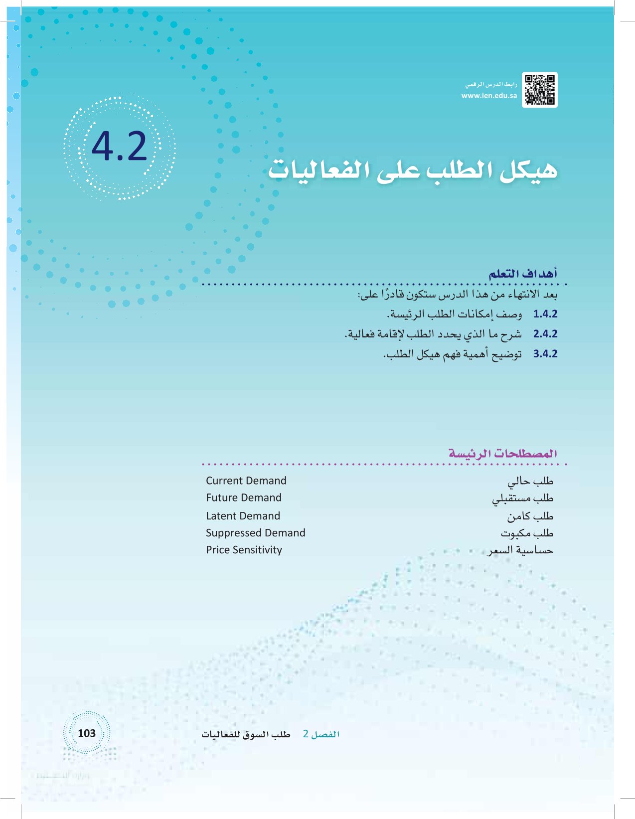 4.2 هيكل الطلب على الفعاليات