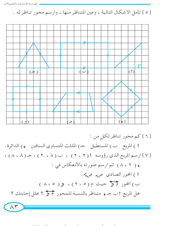 3-6 الإنعكاس