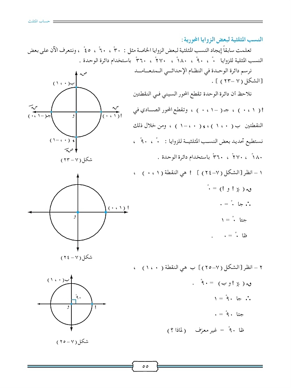 النسب المثلثية