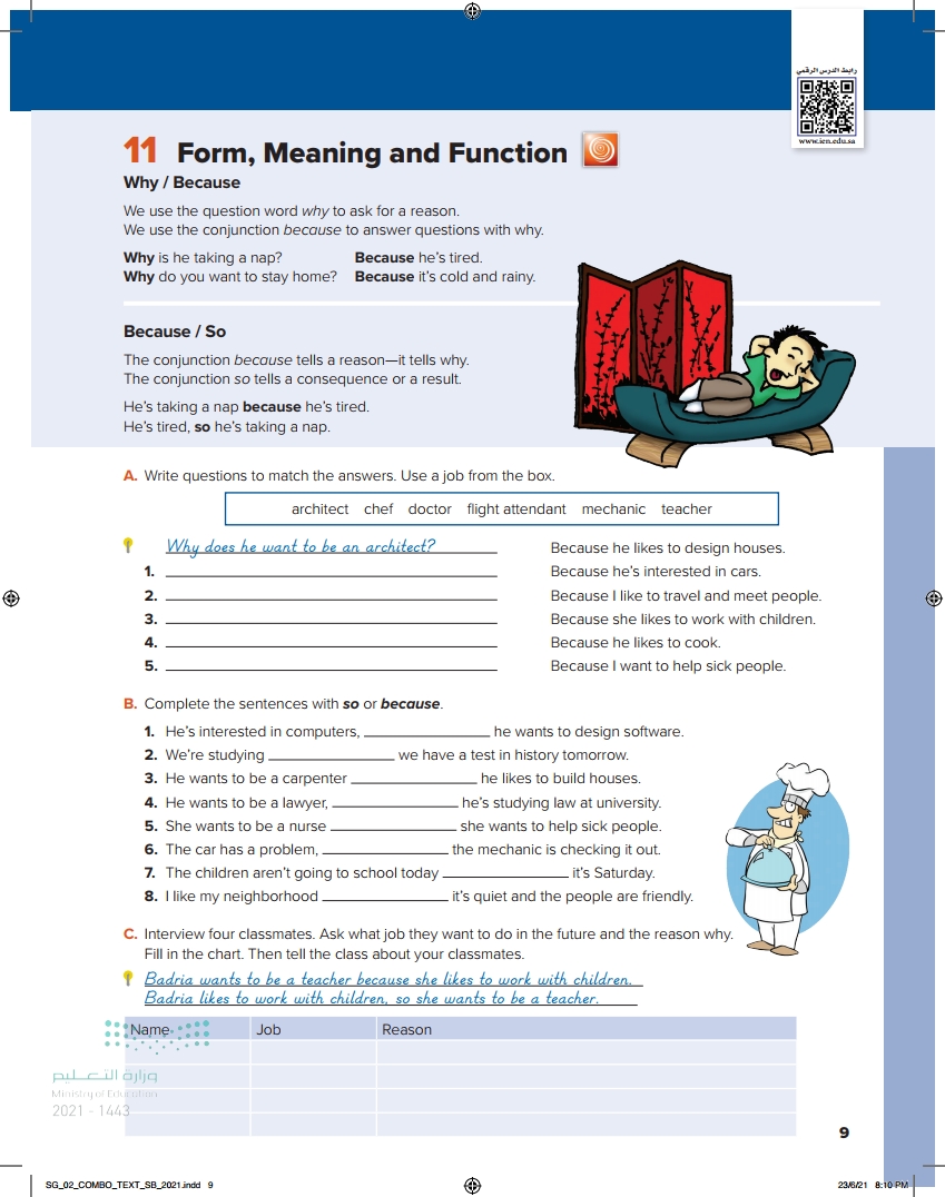 write-questions-to-match-the-answer-form-meaning-and