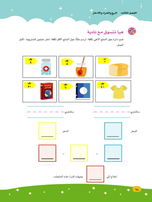 البيع والشراء والادخار