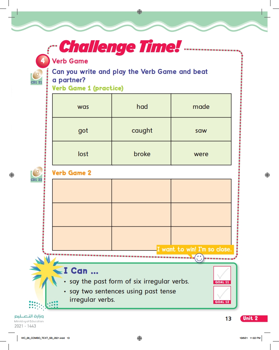 Grammar in Action & Challenge Time
