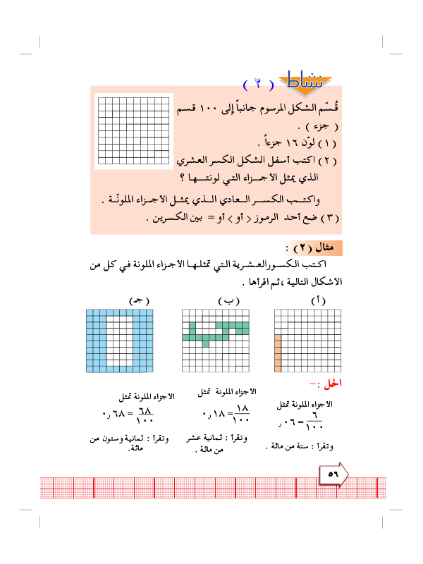 6:1 الكسر العشري