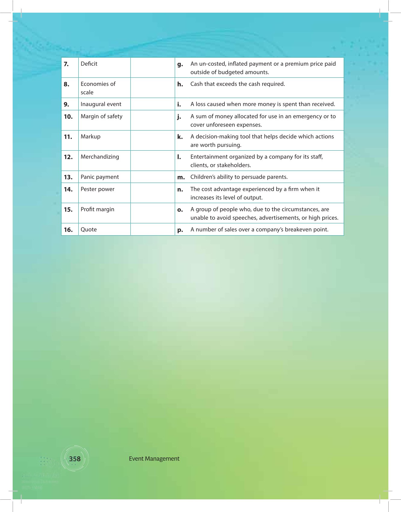 Chapter 6 Assessment