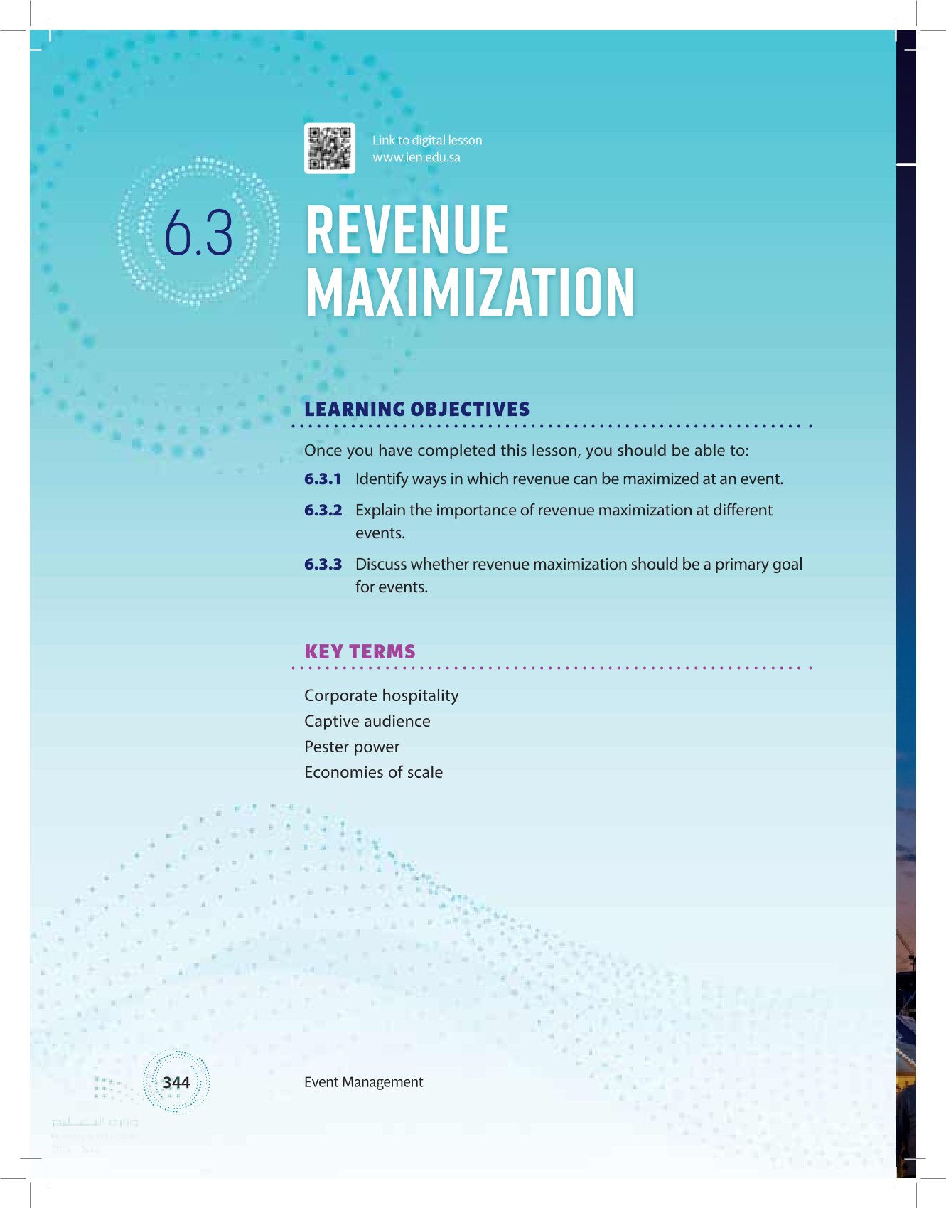 6.3 Revenue Maximization