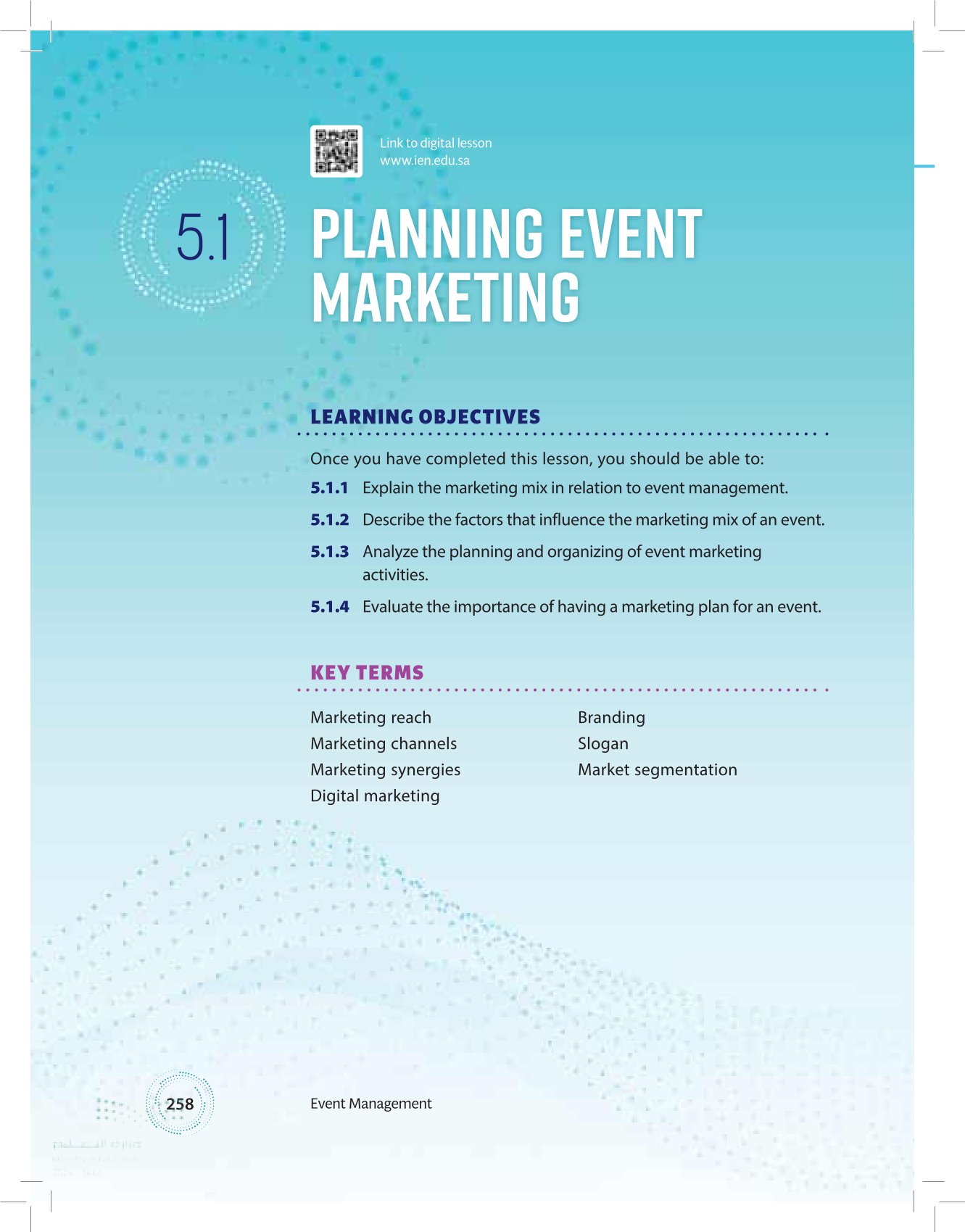 5.1 Planning Event Marketing