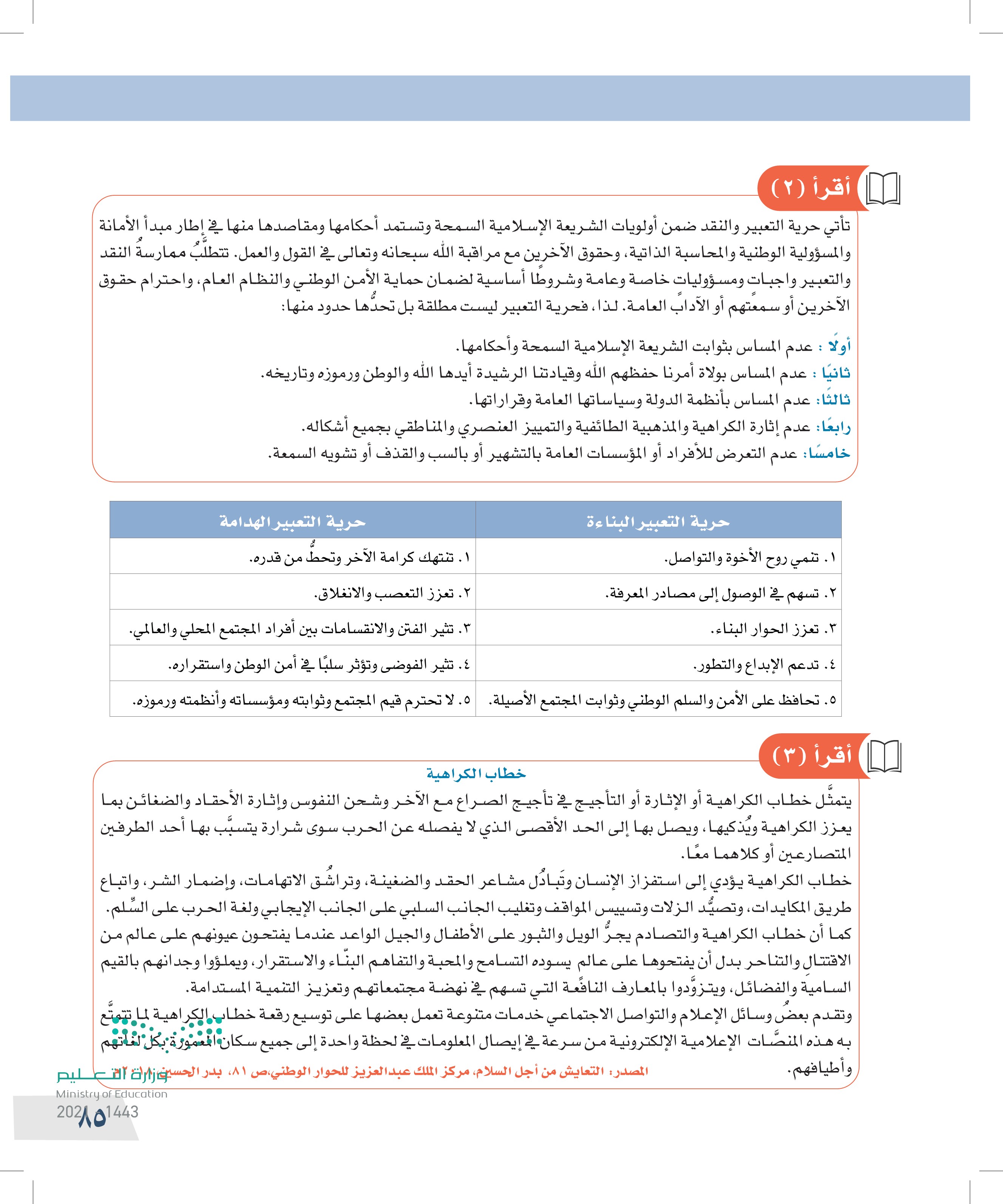 الفرق بين النقد والتشهير