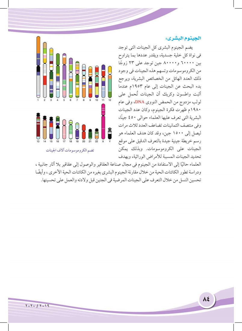 الفصل الثالث: الوراثة الجنسية والأمراض الوراثية