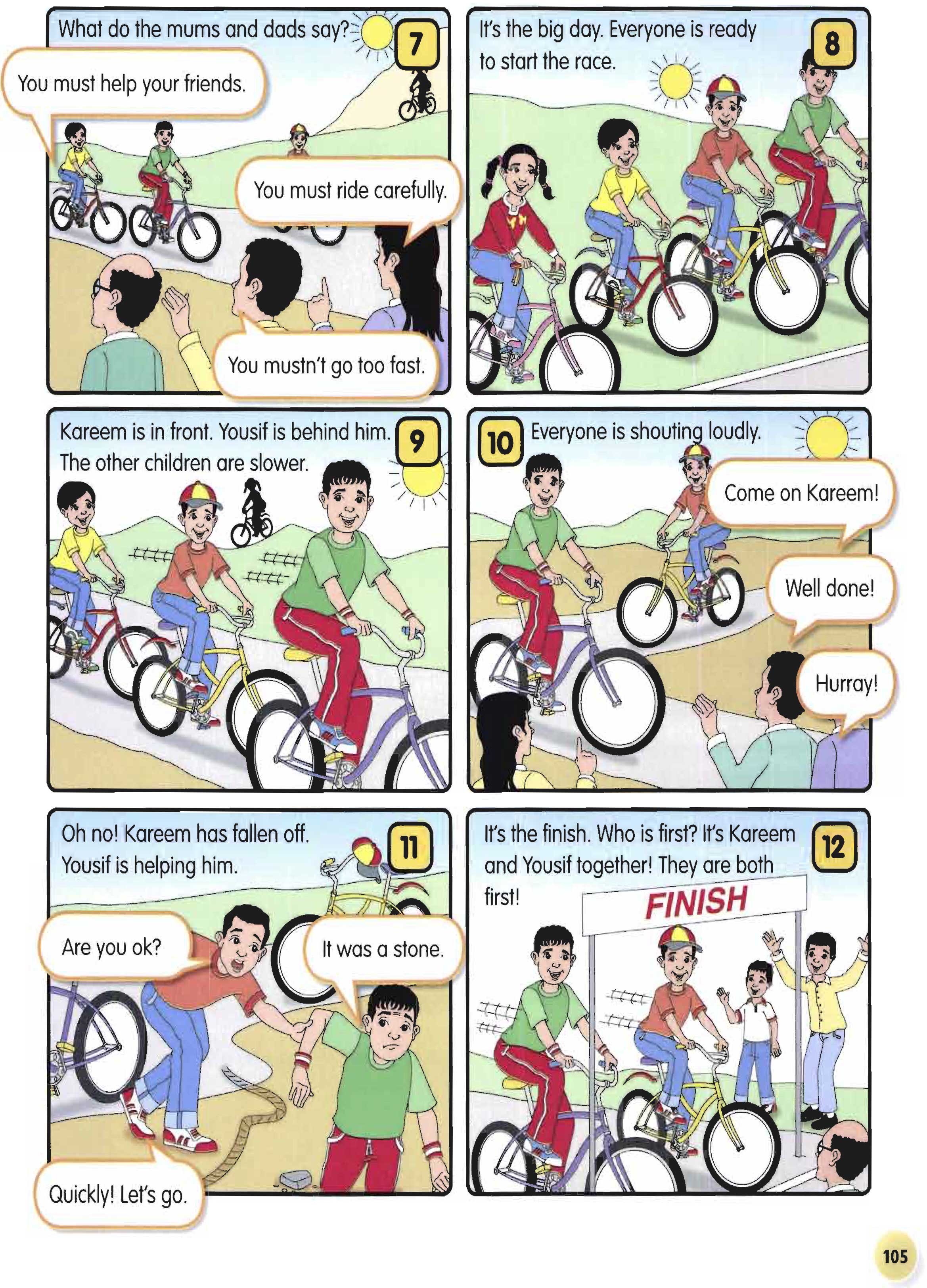 Lesson8:The Big Bike Race