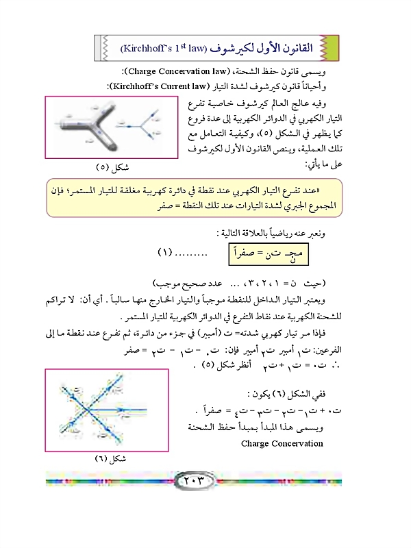 قانون كيرشوف لدوائر التيار المستمر