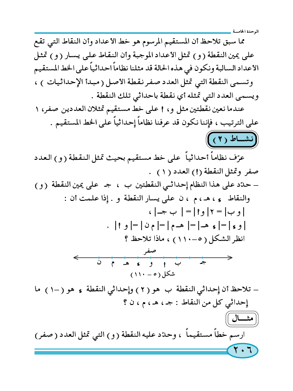 7-5 نظام الإحداثيات