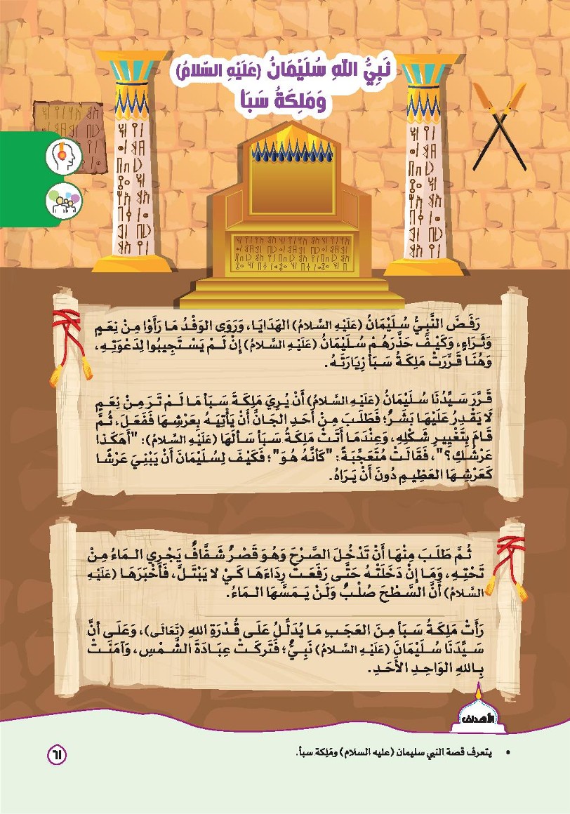 الدرس الثاني: من قصص القرآن الكريم سليمان علية السلام 2