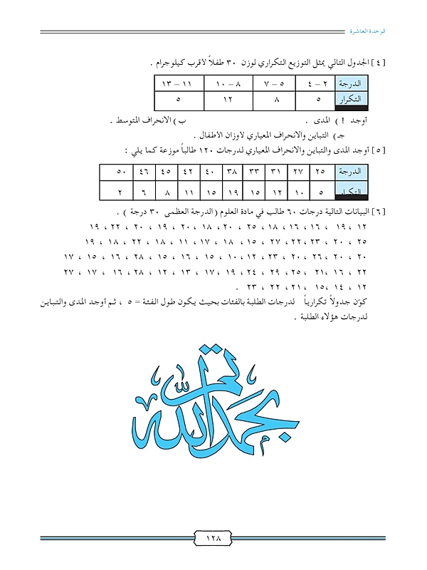 مقايس التشتت