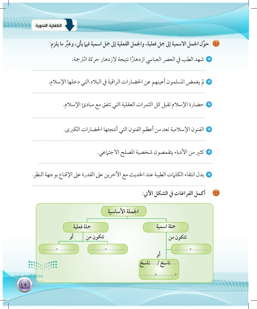 اختر كل اسم فاعل مما يلي