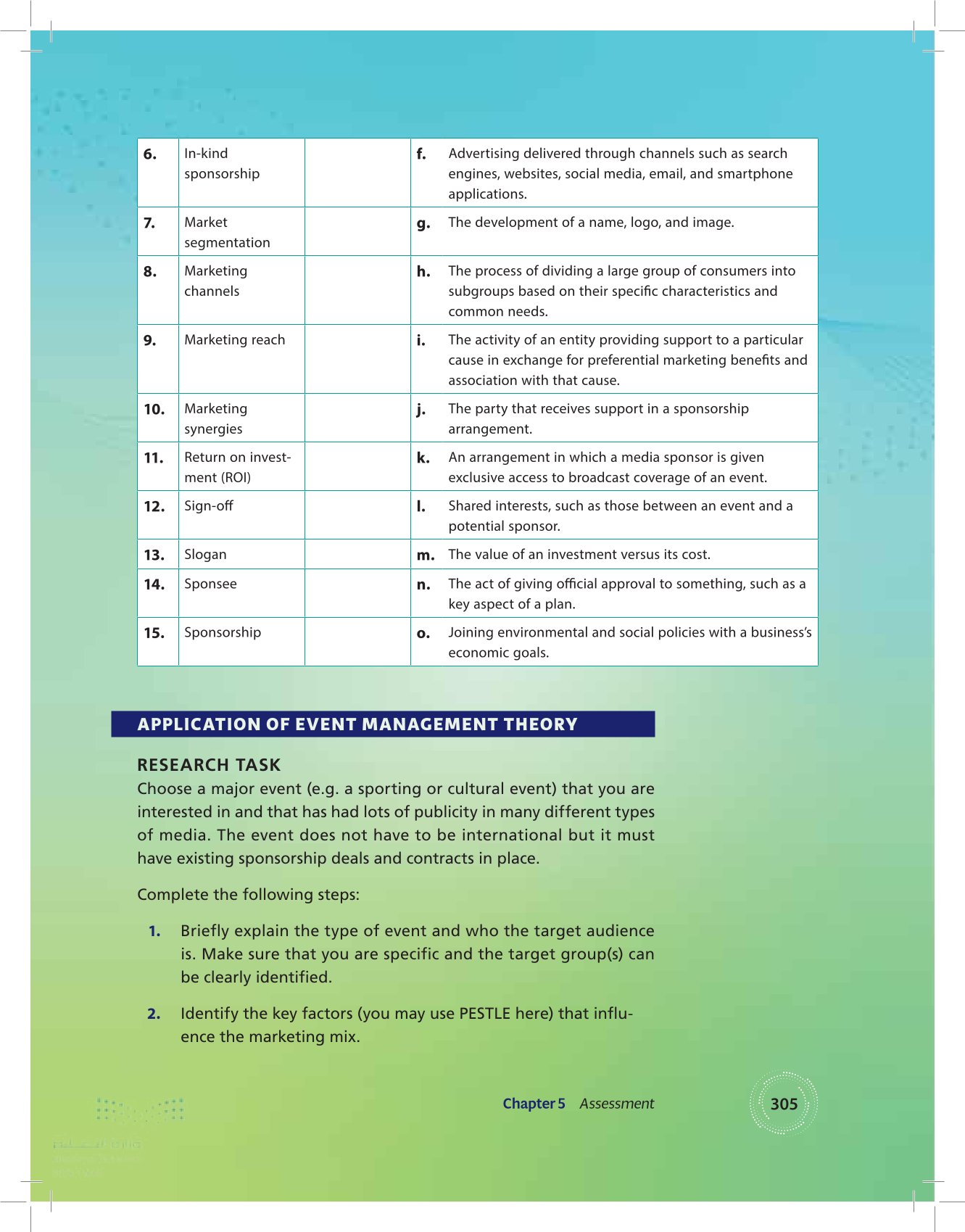 Chapter 5 Assessment