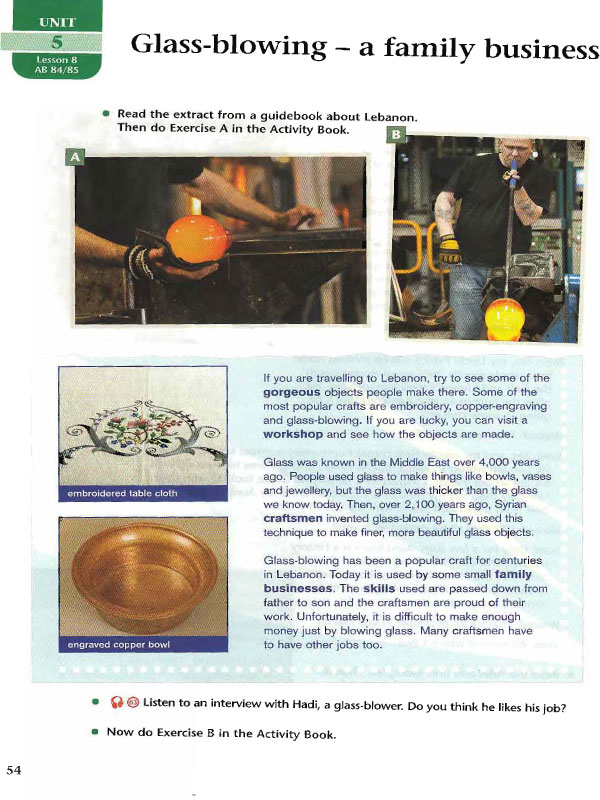 Glass-blowing - a family business