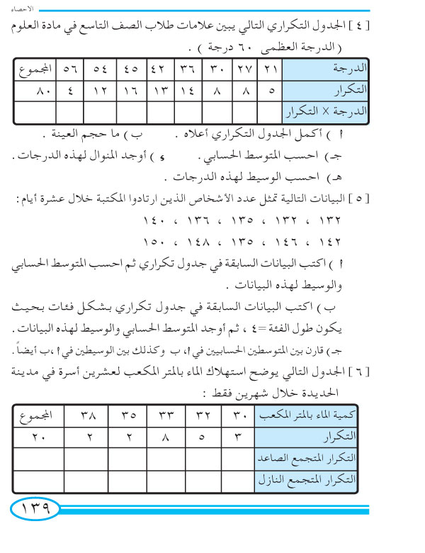 5-7 تمارين ومسائل عامة