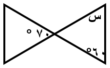 أوجد قيمة س؟