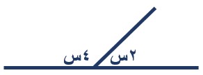 ما قياس الزاوية س؟